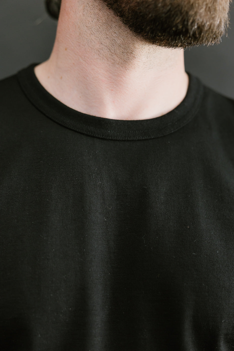 Ultimate Pima Tsuriami Crewneck T-Shirt - Black