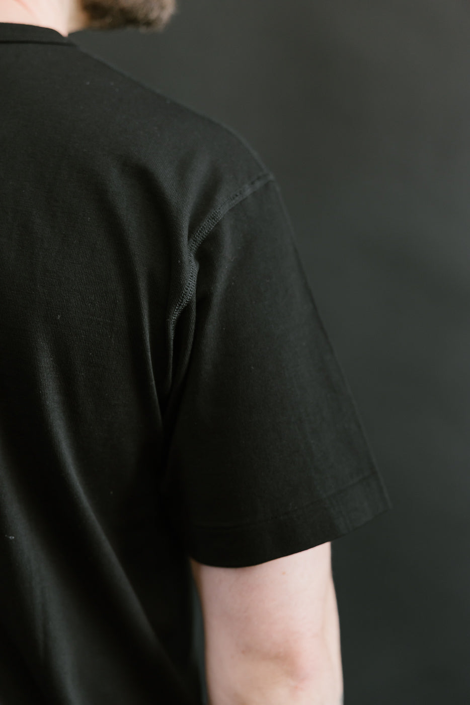Ultimate Pima Tsuriami Crewneck T-Shirt - Black