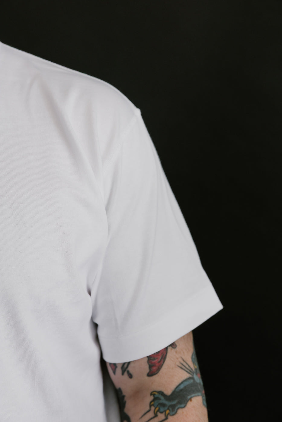 Ultimate Pima Tsuriami Crewneck T-Shirt - White