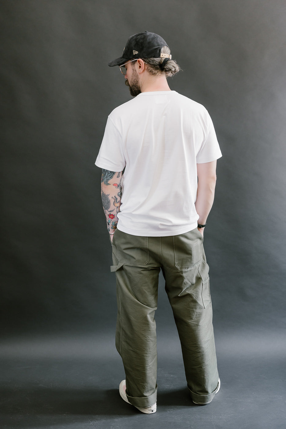 Ultimate Pima Tsuriami Crewneck T-Shirt - White