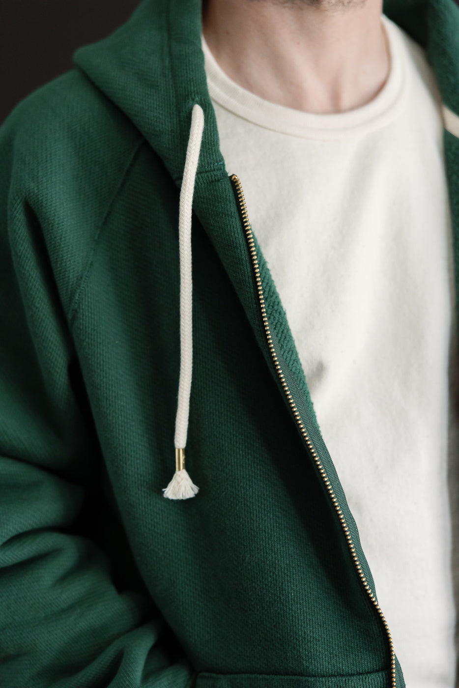 Close-up of a male model (5'9