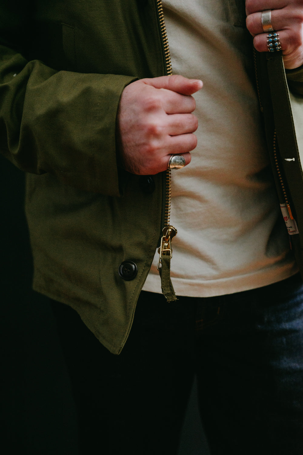N-1 Deck Jacket - Fatigue, Brown