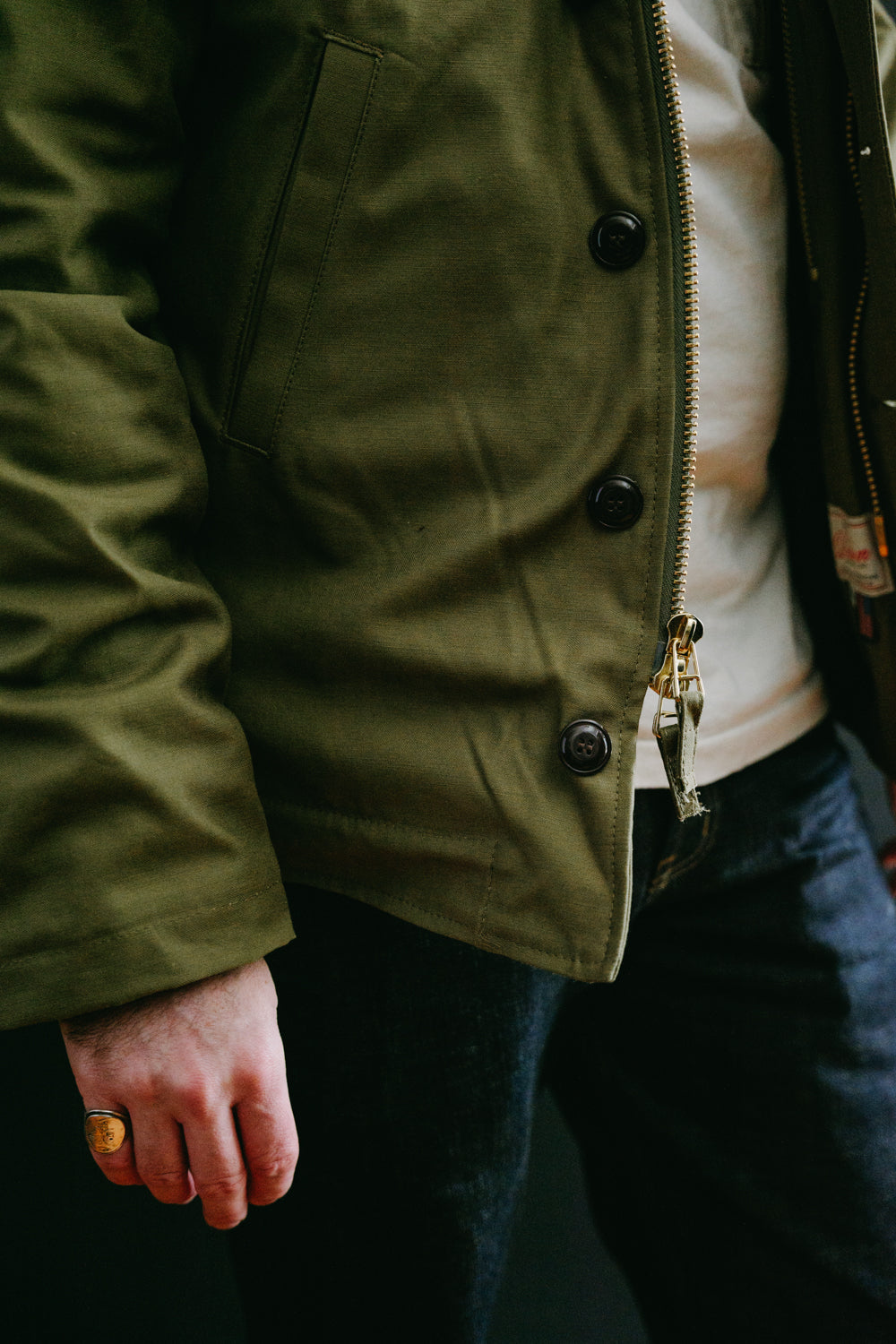 N-1 Deck Jacket - Fatigue, Brown