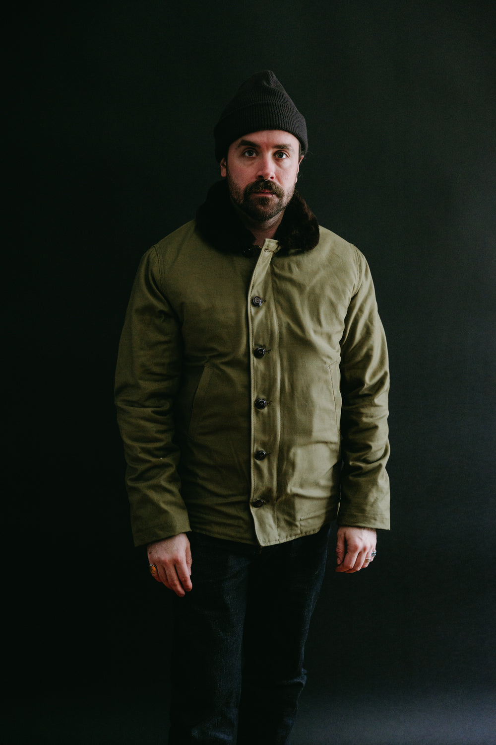 N-1 Deck Jacket - Fatigue, Brown