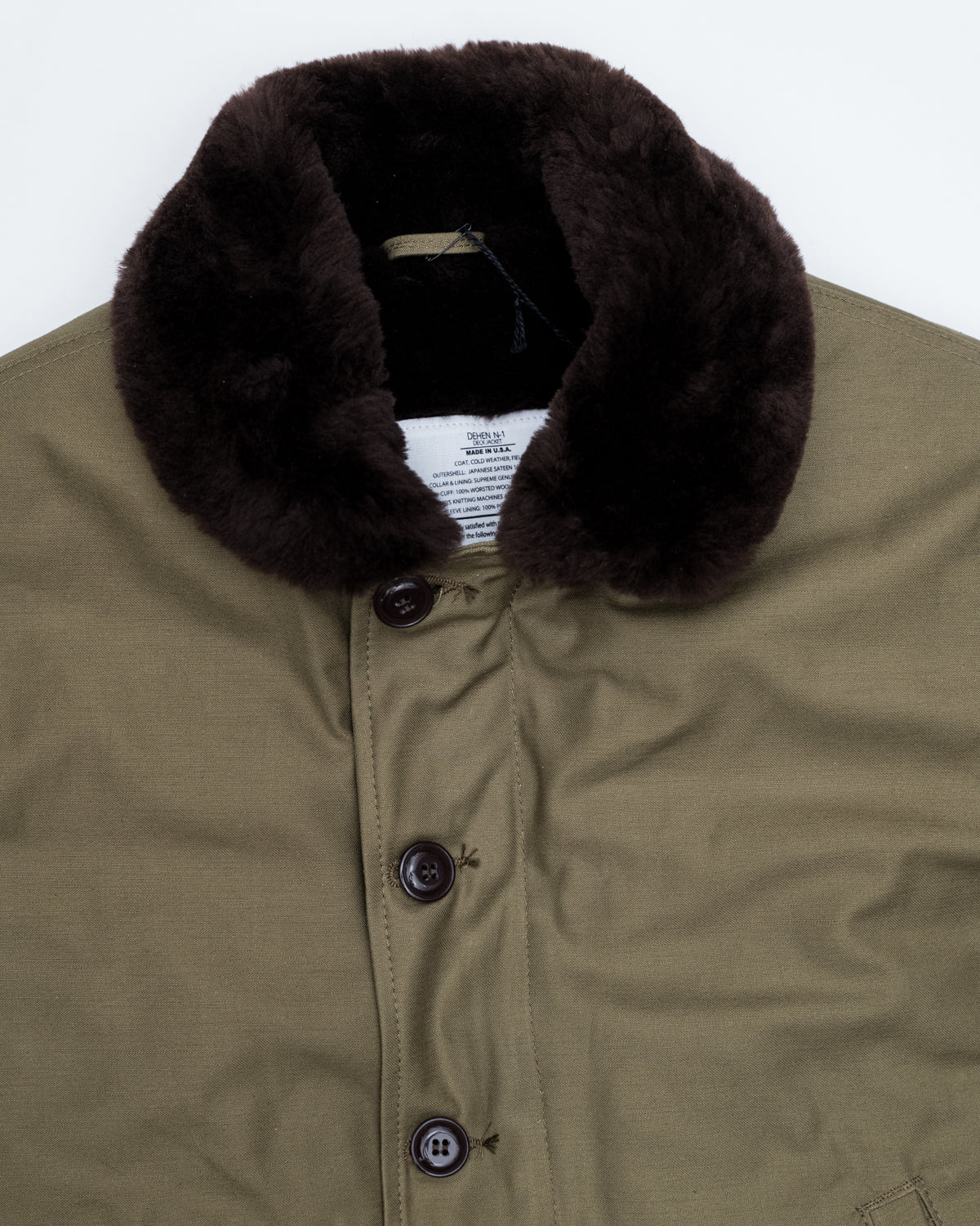 N-1 Deck Jacket - Fatigue, Brown