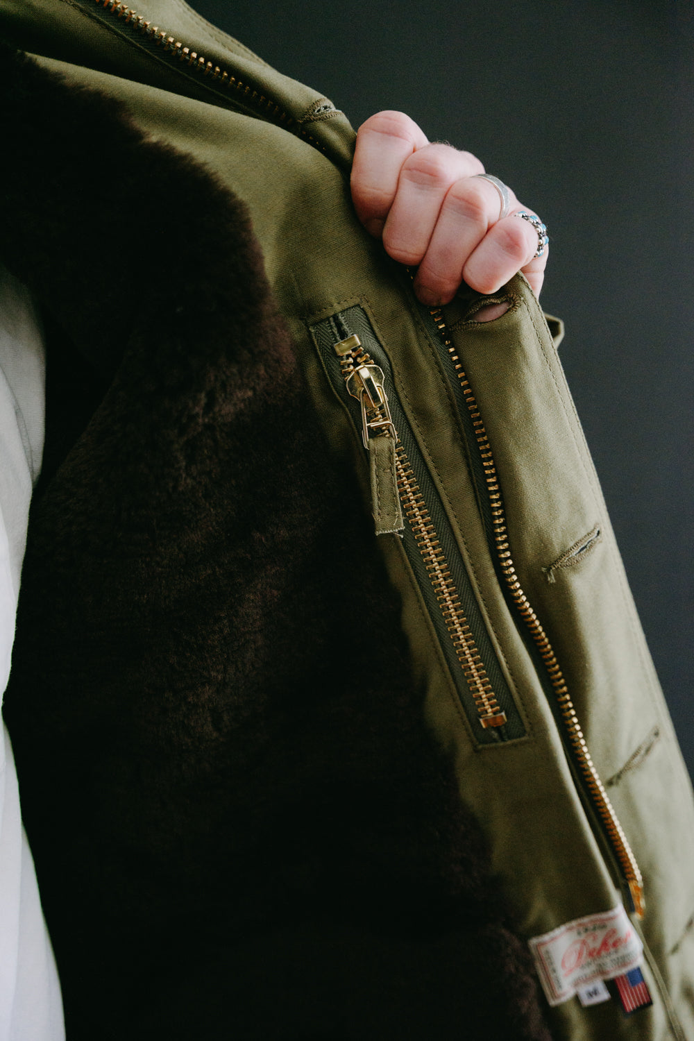 N-1 Deck Jacket - Fatigue, Brown