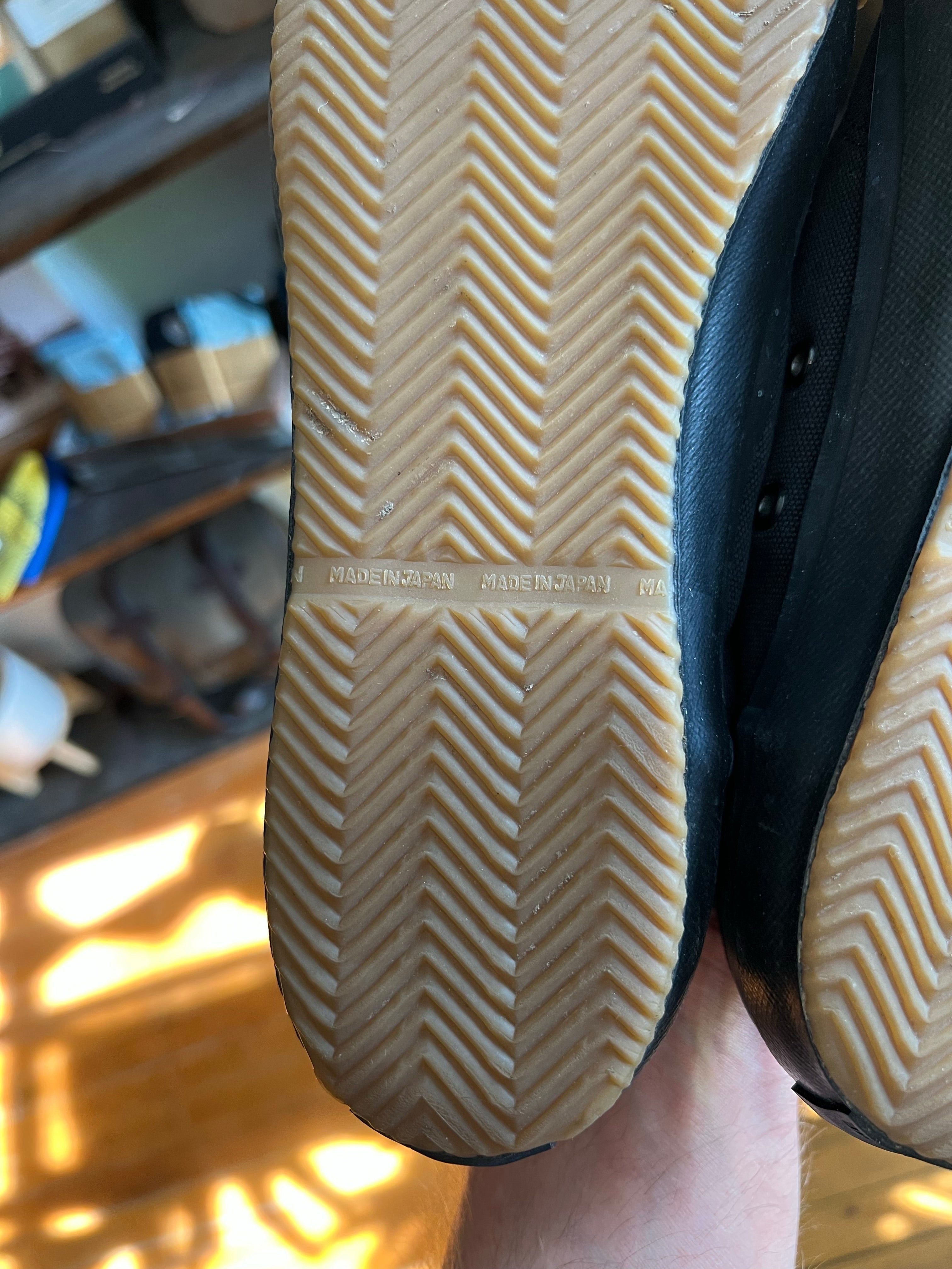 Gently Used Moonstar Gym Classic Sneakers - Black Mono - Size: 10