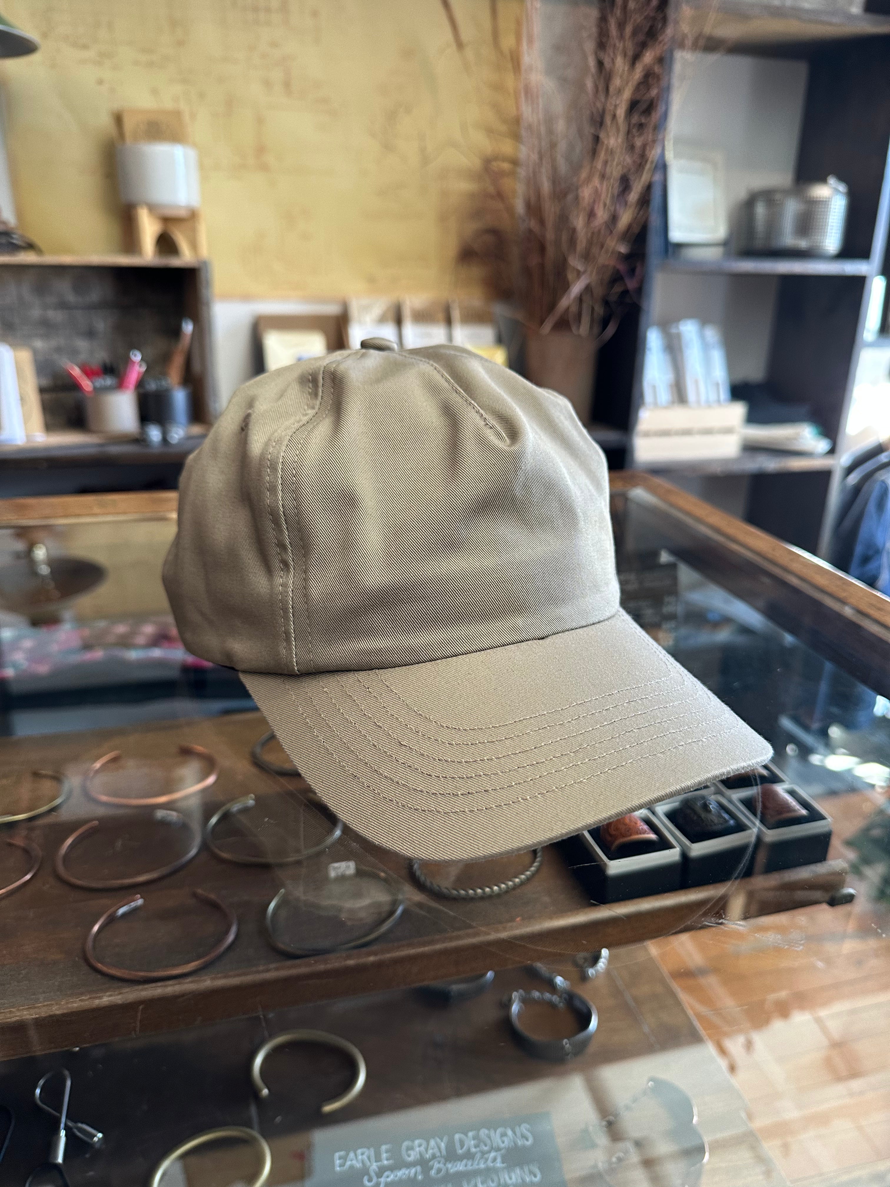 Gently Used Lady White Co. Cotton Twill Cap - Dark Sand