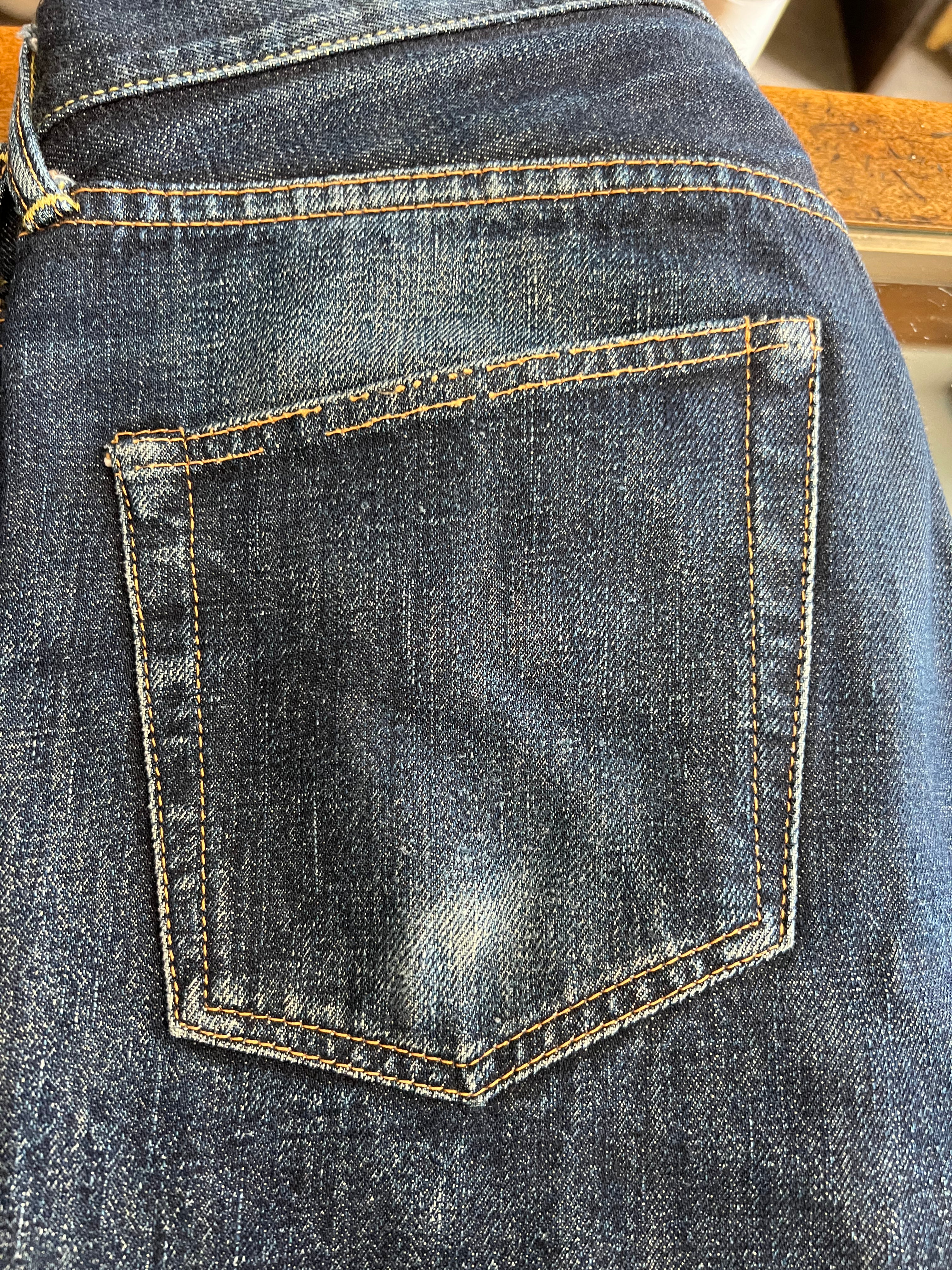Very Used TCB 50's Jeans - 32 - Faded Indigo