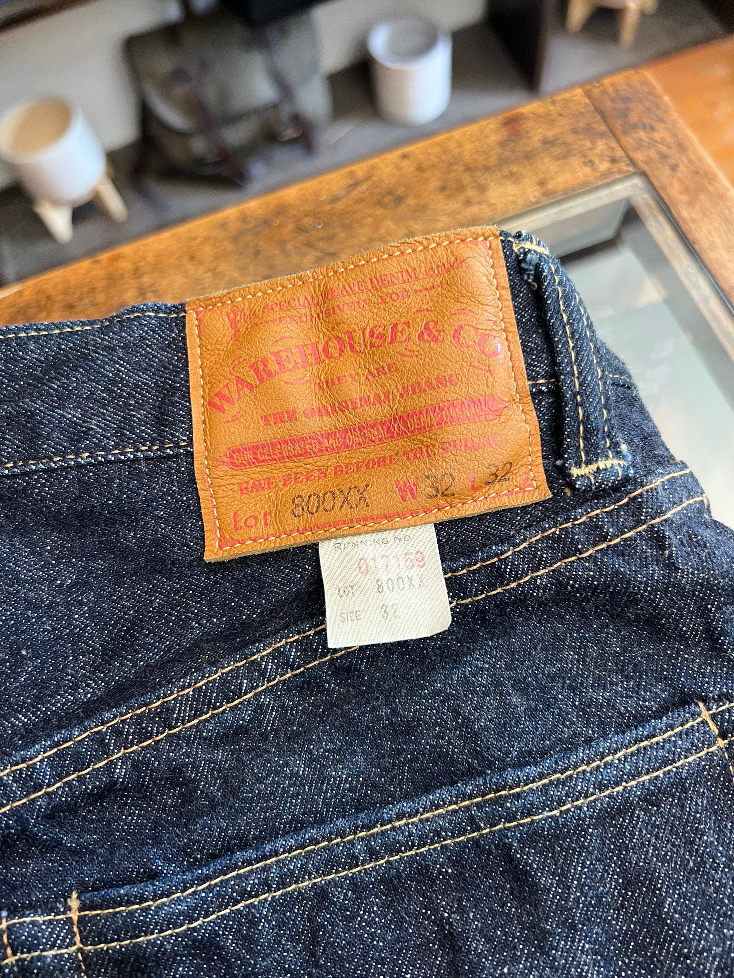 Gently Used Warehouse & Co. 800XX Standard Fit Jeans - Size 32 - Indigo