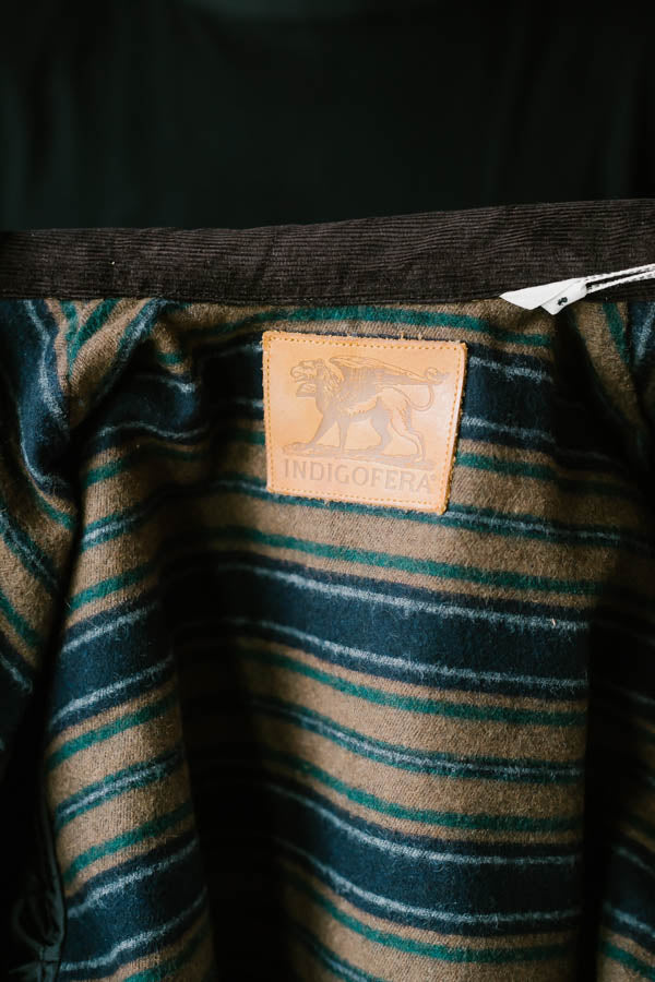 Fargo Rider Jacket - Smithson Canvas, Stripe Lining