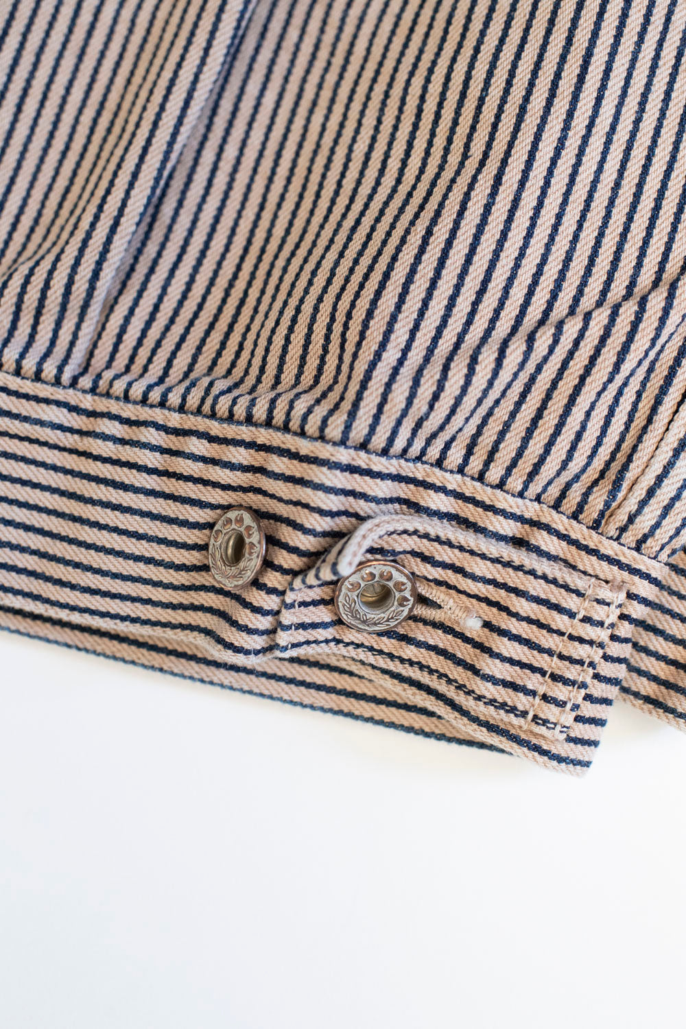 MJK1040M31 - 12.7oz - Hinoki Dyed Hickory Type II Jacket - Indigo, Beige