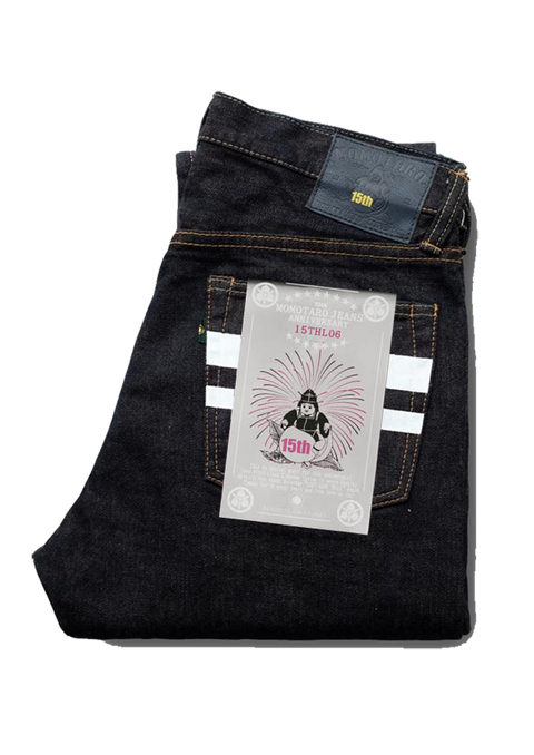 15THL06 - 15.7oz Anniversary Selvedge Jeans Left Hand Twill