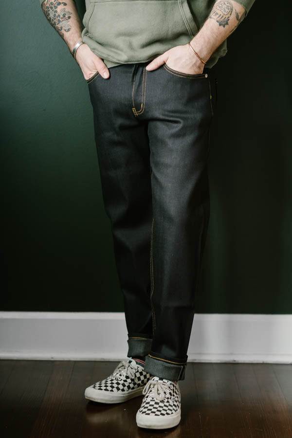 12oz - Deep Indigo Stretch Selvedge - Easy Guy