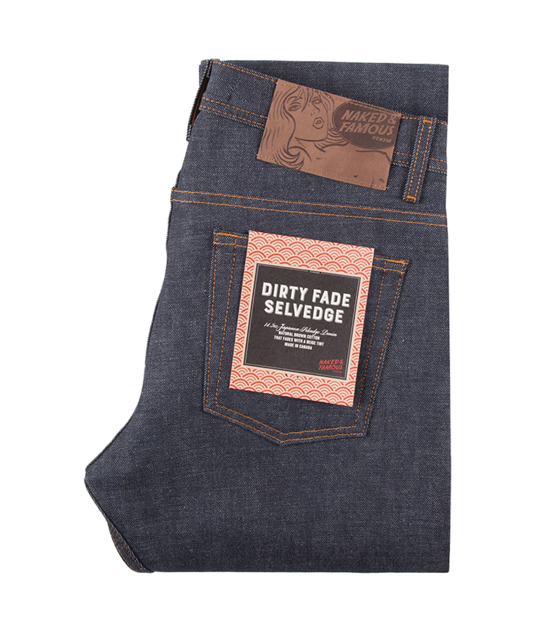 14.5oz - Dirty Fade Indigo Selvedge - Easy Guy