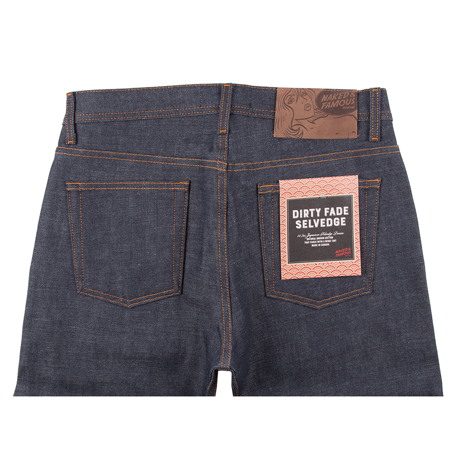 14.5oz - Dirty Fade Indigo Selvedge - Easy Guy