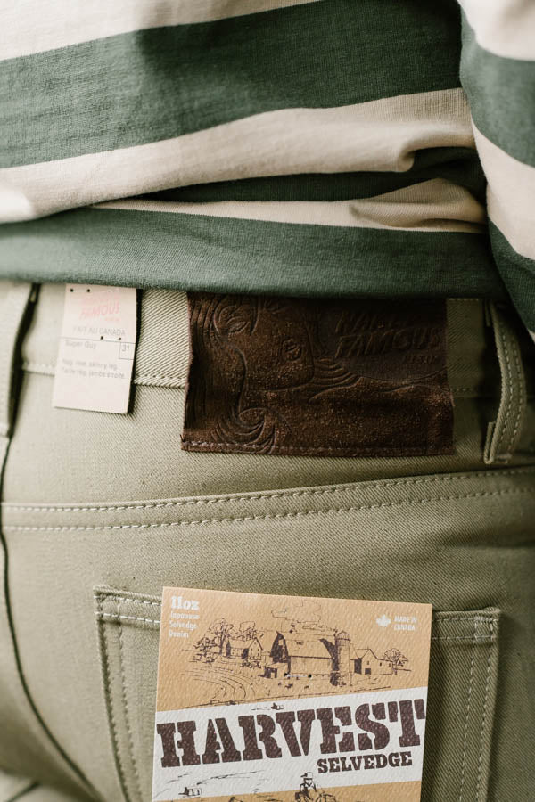 11oz - Harvest Left Hand Twill Selvedge - Super Guy
