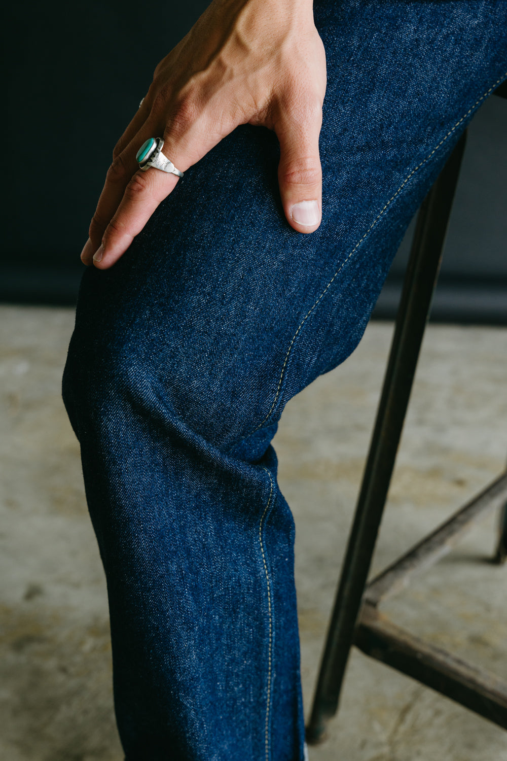 107 - Ivy Fit Selvedge Denim - Indigo O/W | Dant