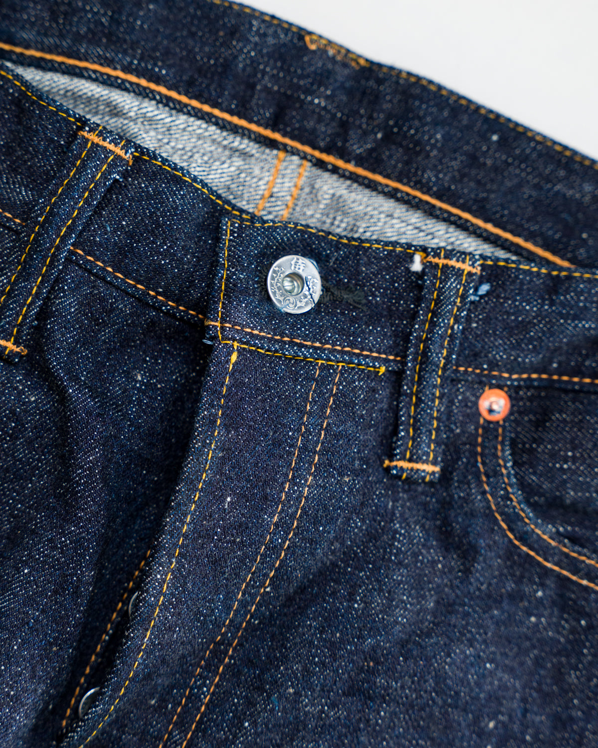 S713VX-II - 17oz Bushido Selvedge Denim Jeans - Slim Tapered