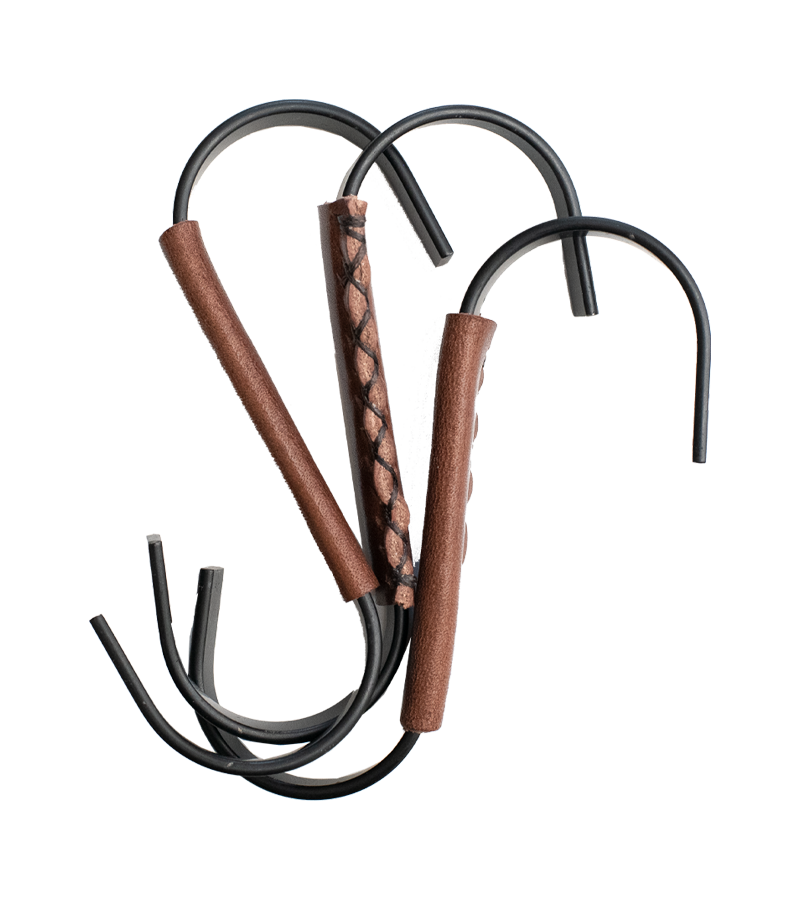 Hand Stitched S-Hooks - Anniversary Tan